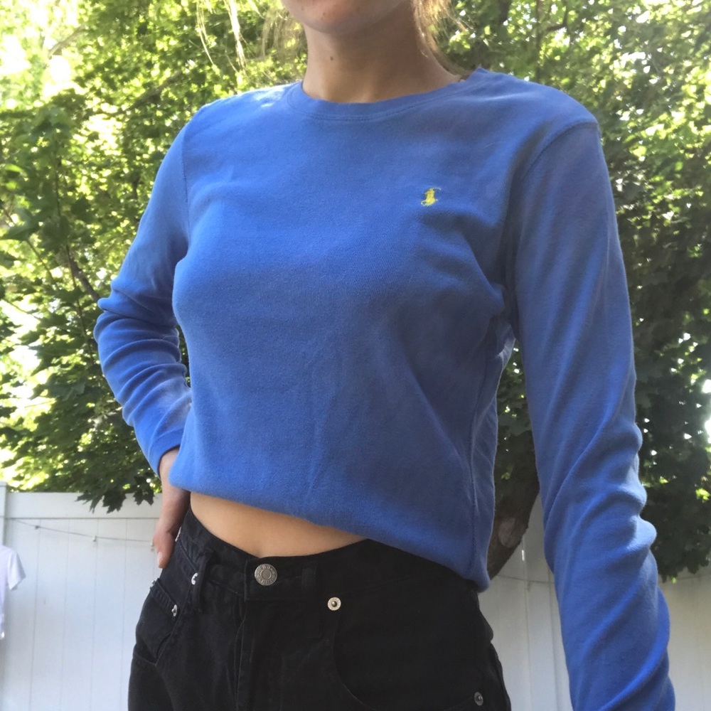 Blue Ralph Lauren Sport Long Sleeve